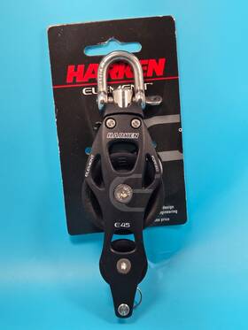 Harken 6233 45mm Fiddle Element Sailboat Block With Becket Pulley