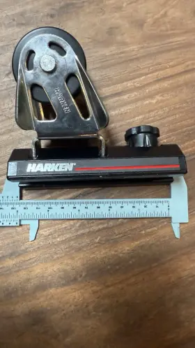 Al-1205 Harken Lead Car With Pinstop 35mm