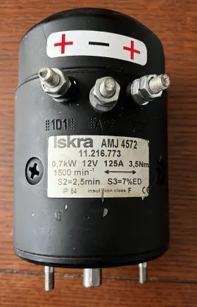 Amj-4572 Harken Electric Winch 12v Motor 0.7kw Amj-4572 Harken Electric Winch 12v Motor 0.7kw
