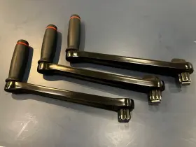B10ap Harken B10al Three Aluminum Winch Handles 10 Inch Two Locking One Without