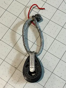 H348 Harken 29 Mm Carbo Air Block With Dyneema Soft Shackle