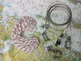 1106.01 Harken Z3822 Boatersft Resale Shop Of Tx 2510 Internal Outhaul And Reefing