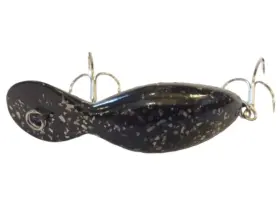 X9900bsf Heddon Clatter Tadpolly 2-5/16 Inch Black / Silver Topwater Fishing Lure