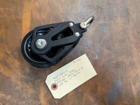 Holt Nautos 95100 Single Swivel Block #95100 Sheave 80mm Dia Line 9/16 L 170mm
