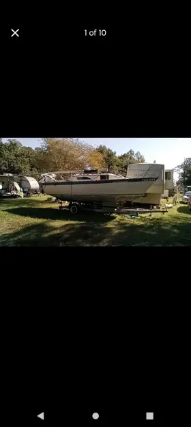 3672 Hunter Medium Sized Fiberglass Sailboat For Sale Needs Work Pick Up Only