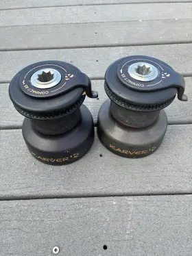 Kcw45 Karver 2x Compact Self Tailing Winch