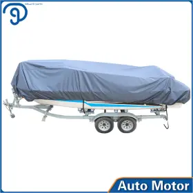 Lp504648ks Labwork Heavy Duty 17-19ft Waterproof V-hull Trailerable Fishing Ski Bass Boat Cover