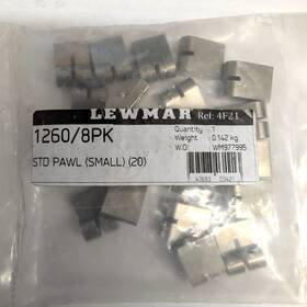 Lewmar 1260/8pk Std Pawls Small 20 8 Pack