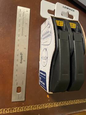 Lewmar 29101210bk Dc1 Double Rope Clutch 8-10mm