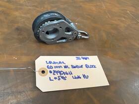 Lewmar 29901611 60mm Hl Single Block Length 5 1/8 Inch Lline 3/8 #29901611