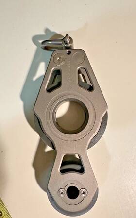 Lewmar 29901831bk 80mm Fiddle Block
