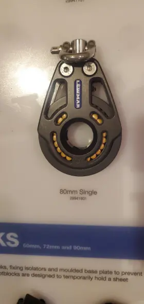 29941801 Lewmar Racing 80mm Single 29941801 Lewmar Racing 80mm Single