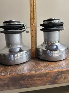40-st Lewmar 40 St Sailing Winch Set Wavegrip Series