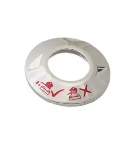 48000444 Lewmar Winch Replacement Chrome Top Cap With O-ring -