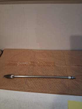 Lightning Master Corp 91p4 Dissipator Stainless Steel 1/2 Inch X 18 Missing Bracket