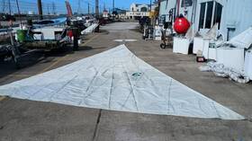 Mack Sails Hoj-35-10 Ho Jib By W Luff 35-10 From Boatersft Resale Shop Of Tx 2511 1502.94