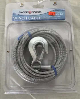 1020-646-0847-8-9 Marine Raider Winch Cable 1020-646-0847-8-9 Marine Raider Winch Cable