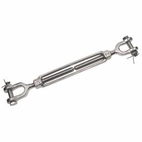 Marinenow Mn-ust-1/2x12 1/2 Inch X12 Jaw Open Body Marine Turnbuckle 316 Stainless Steel Sailboat