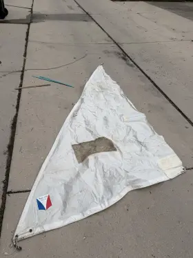 Ilya-180 Melges Dingy /scow Jib Sail- Manufactured In Zenda Wi