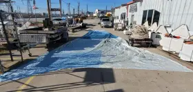 1122.03 Morgan Sails J40-0s Spinnaker W 40-0 Luff From Boatersft Resale Shop Of Tx 2501