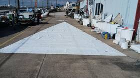 Morrelli Sails Ms41-3 Full Batten Mainsail W 41-3 Luff From Boatersft Resale Shop Of Tx 2511 0805.91