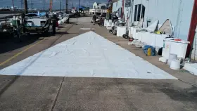0805.91 Morrelli Sails Ms41-3 Full Batten Mainsail W 41-3 Luff From Boatersft Resale Shop Of Tx 2511