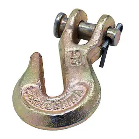 N830-316 National Mfg/spectrum Brands Hhi 886780010206 3 Pack Clevis Grab Hook Yellow Forged Steel 1/4- Inch