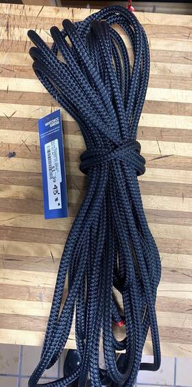 New England Ropes C2084-12-00600 3/8 Inch Sta-set Rope