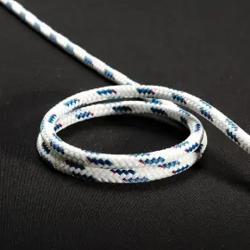 T-900 New England Ropes Blue Flecks 11 Mm 7/16 Inch 468 Feet T-900 New England Ropes Blue Flecks 11 Mm 7/16 Inch 468 Feet