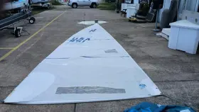 2105.91 North Sails Ms25-11 J-22 Mainsail W 25-11 Luff Boatersft Resale Shop Of Tx 2506