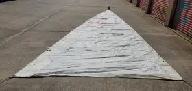 2121.94 North Sails Ms32-4 Mainsail For Laser 28 W Luff 32-4 From Boatersft Resale Shop Of Tx 2408