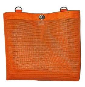 Northwest Tarp & Canvas Orng10x10x3 Rope Bag Heavy Duty Mesh Orange Great For Boats Or Shore Lines