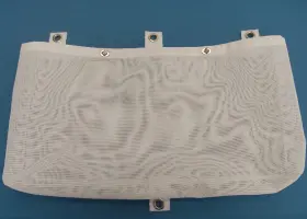 Wht25x14x3 Nw Tarp & Canvas Rope/chain/anchor Bag White Heavy Duty Mesh Great For Boats Or Shore Lines