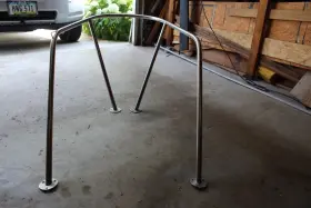 Oday O' Day Oftday 23 Sailboat Stainless Steel Bow And Stern Pulpits Stanchions