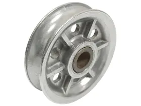 3130s-75-a Qmh Boat Marine 1/2 Inch X 3 Stainless Steel Sheave With Brass Bushing