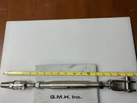 312s-tq-08 Quality Marine Hardware Qmh 316 Stainless Steel 5/16 Cable Toggle And Swageless Turnbuckle Sailboat
