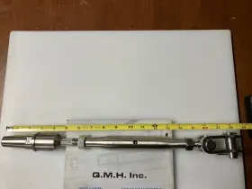 312s-tq-10 Quality Marine Hardware Qmh 316 Stainless Steel 3/8 Inch Cable Toggle And Swageless Turnbuckle Sailboat