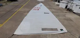 0205.95 Quantum Sails Ms25-6 J-22 Mainsail By W 25-6 Luff Boatersft Resale Shop Of Tx 2304
