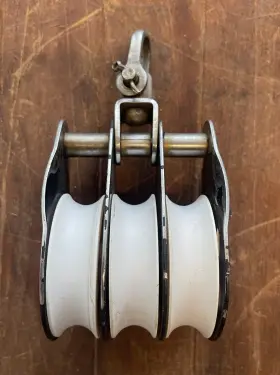 Ronstan 316800241279 Series 50 All Purpose Block - Triple Pre-owned Sailboat Pulley