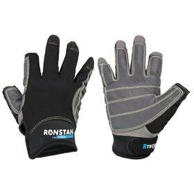 Ronstan 316800586615 Sticky Race Gloves 3-finger Black S Cl740s Boat Sailboat Marine
