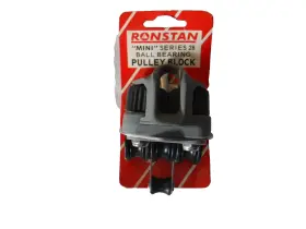 Rf-1016 Ronstan Rf1016 Mini Series 28 Ball Bearing Pulley Block With Clam Cleat And Becket