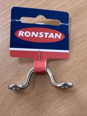 Rf134 Ronstan 316 Stainless Steel Rope Guide Eye Saddle Narrow Centres 17/16 Inch