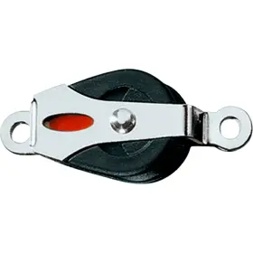 Rf20151a Ronstan Series 20 Ball Bearing Block Single Cheek Rivet Mount Boat
