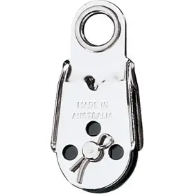 Rf468 Ronstan Wire Block 25mm Removeable Nylatron Sheave