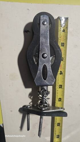 Ronstan Rf5150 Rf51500 Series 50 All Purpose Block Fiddle With Rf2450 Utility Stand