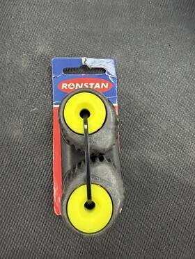 Ronstan Rf5420 Large C-cleat Cam Cleat Fluoro-yellow Black Base New