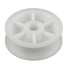 Schaefer 62-019 Sailboat Marine 2-3/8 Inch O.d. X 7/16 I.d. White Delrin Sheave