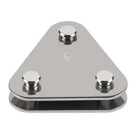 Schaefer 740507008498 84-46 Boat Sailboat Marine 3/8 Inch - 3/16 Pin Triangle Plate