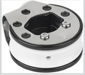 506-44 Schaefer 740507012303 Clear Step Outside Lead Furling Block For 1 Inch #506-44
