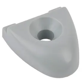 74-36-g Schaefer Marine T-track Endstop For 1-1/4 Inch Track - Grey 7436g